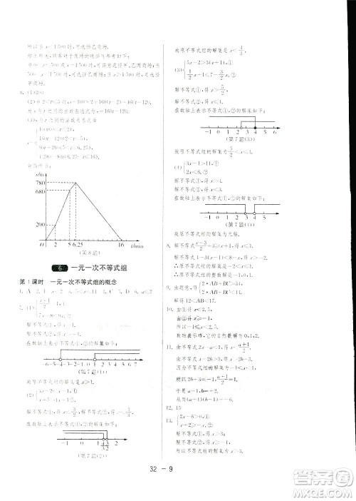 2019春雨教育1课3练单元达标测试数学八年级下册北师大版BSD答案