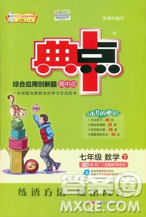 2019荣德基综合应用创新题典中点数学七年级下册人教版答案