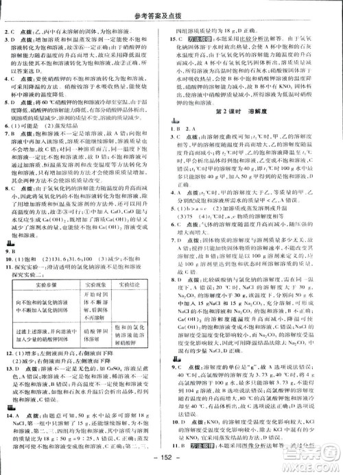 典中点综合应用创新题2019九年级下册化学人教版答案