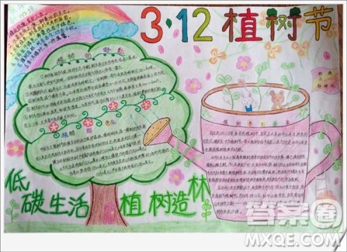 2019植树节手抄报图片大全 小学生植树节手抄报简单漂亮2019 2019植树节手抄报图片大全 小学生植树节手抄报简单漂亮2019