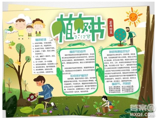 2019植树节的手抄报图片 植树节手抄报简单图片整理 2019植树节的手抄报图片 植树节手抄报简单图片整理