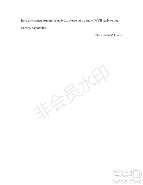 学生双语报2018-2019学年度高三综合版第37、38期参考答案