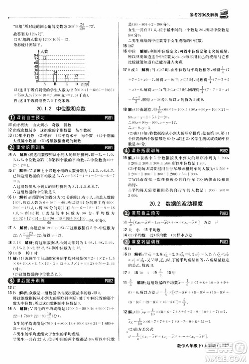 2019新版轻巧夺冠八年级下册数学人教版9787552249293参考答案 2019新版轻巧夺冠八年级下册数学人教版9787552249293参考答案