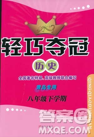 金博士2019年轻巧夺冠历史八年级下册人教版青岛专用参考答案