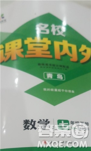 梯田文化2019年七年级下册数学名校课堂内外北师版参考答案 梯田文化2019年七年级下册数学名校课堂内外北师版参考答案