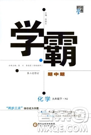经纶学典2019新版学霸题中题化学九年级下册HJ沪教版参考答案