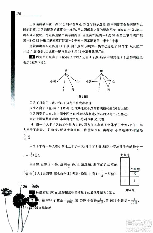 2019年优等生数学六年级第三版参考答案 2019年优等生数学六年级第三版参考答案