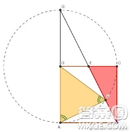 直角三角形是正方形的面积1/4。等腰三角的面积/正方形的面积=？