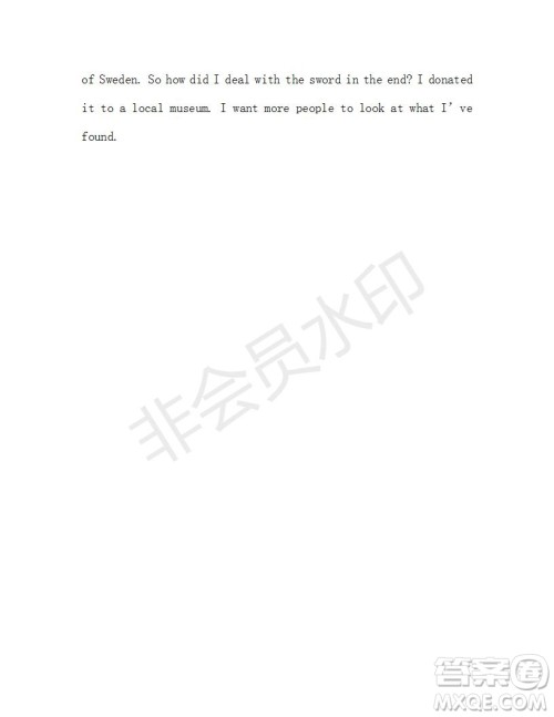 学生双语报2018-2019年RX版浙江专版高二下Book7第5期答案 学生双语报2018-2019年RX版浙江专版高二下Book7第5期答案