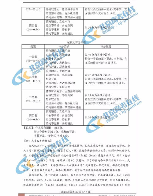 2019年北京朝阳一模语文试题及答案