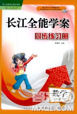 2019版长江全能学案同步练习册六年级下册数学人教版参考答案
