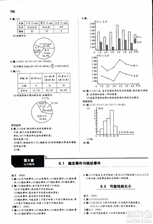 人教版2019版一本同步训练初中数学八年级下册参考答案