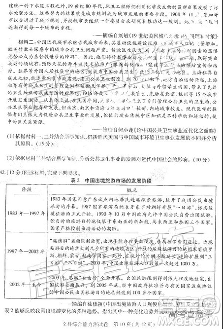 2019东北三省三校二模文理综试题及参考答案 2019东北三省三校二模文理综试题及参考答案