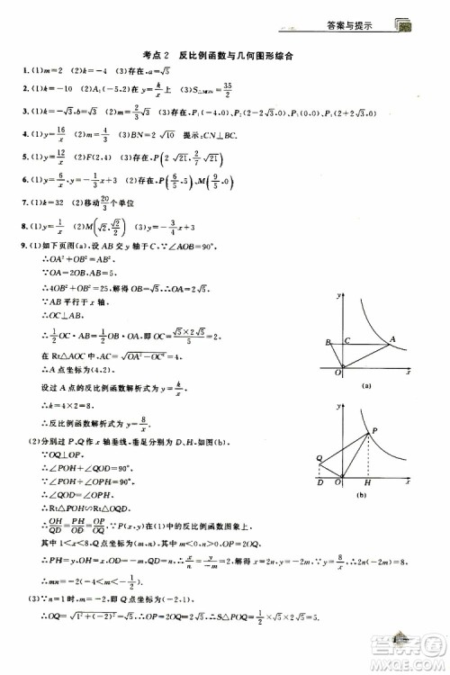 2019年丢分题中考数学9787535199843参考答案