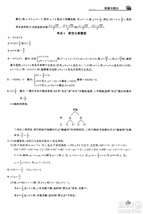 2019年丢分题中考数学9787535199843参考答案