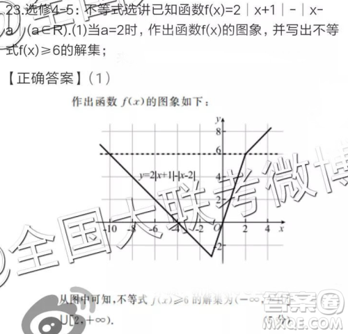 2019年全国普通高中高三四月大联考文理数参考答案