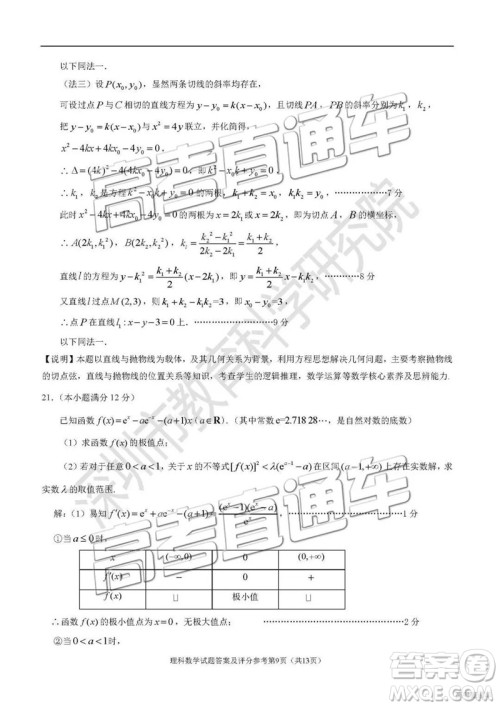 2019深圳二模文理数试题及参考答案 2019深圳二模文理数试题及参考答案