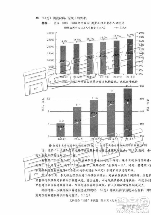 2019年成都三诊文理综参考答案 2019年成都三诊文理综参考答案