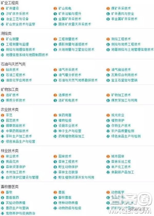2020大学本科专业都有哪些 本科大学具体都有哪些专业
