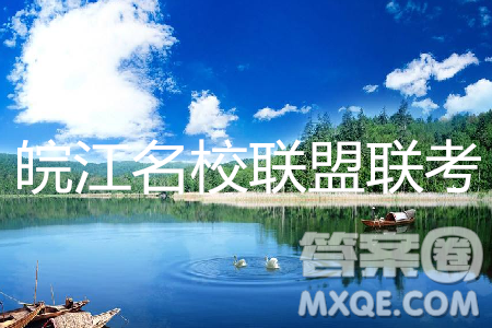 2019年5月皖江名校联盟联考语文试题及答案 2019年5月皖江名校联盟联考语文试题及答案
