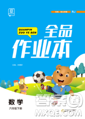全品作业本2019年六年级数学下册人教版参考答案 全品作业本2019年六年级数学下册人教版参考答案