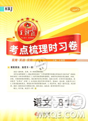 2019年王朝霞考点梳理时习卷八年级语文下册人教版参考答案 2019年王朝霞考点梳理时习卷八年级语文下册人教版参考答案