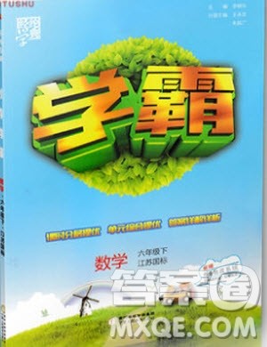 2019版经纶学典学霸小学数学六年级下册江苏国标苏教版参考答案 2019版经纶学典学霸小学数学六年级下册江苏国标苏教版参考答案