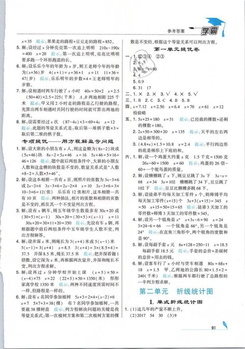 经纶学典2019版学霸小学数学五年级下册江苏国标苏教版参考答案 经纶学典2019版学霸小学数学五年级下册江苏国标苏教版参考答案