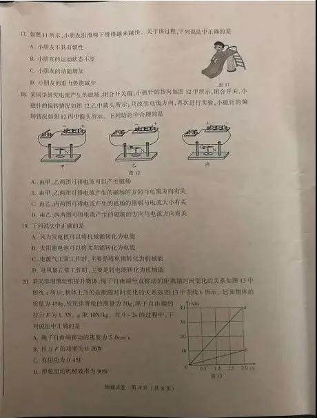 北京市2019年中考化学试题及答案