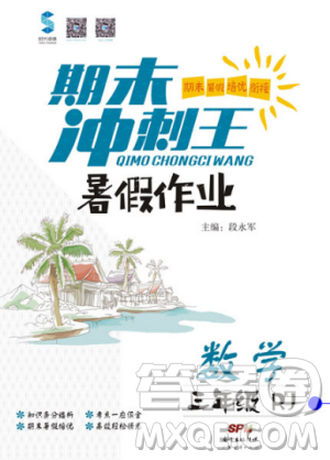 期末冲刺王暑假作业2019年三年级数学人教版参考答案 期末冲刺王暑假作业2019年三年级数学人教版参考答案