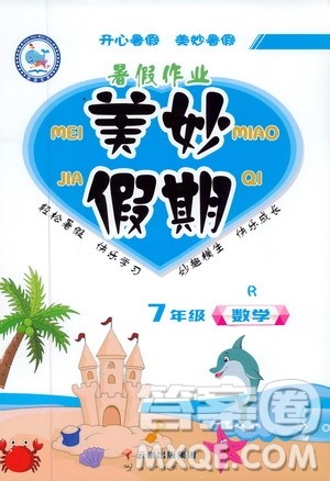 云南教育出版社2019年暑假作业美妙假期七年级数学R人教版参考答案