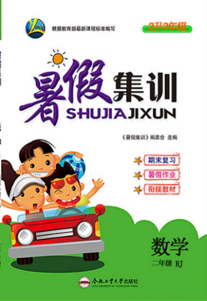 2019年暑假集训二年级数学人教版RJ期末复习暑假作业衔接教材答案 2019年暑假集训二年级数学人教版RJ期末复习暑假作业衔接教材答案