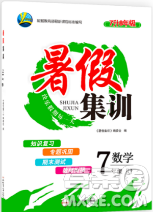 2019年暑假集训七年级数学人教版RJ期末复习暑假作业衔接教材答案