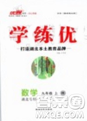 湖北专用2019秋优翼丛书学练优数学九年级上册RJ人教版参考答案