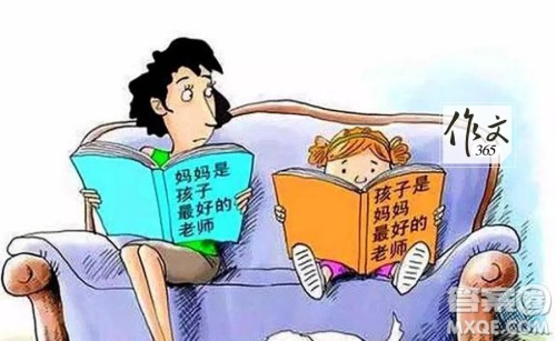 漫画妈妈是孩子最好的老师作文 关于漫画妈妈是孩子最好的老师的作文800字