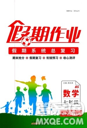 2019年假期作业假期系统总复习七年级数学BS北师版期末暑假专用答案 2019年假期作业假期系统总复习七年级数学BS北师版期末暑假专用答案