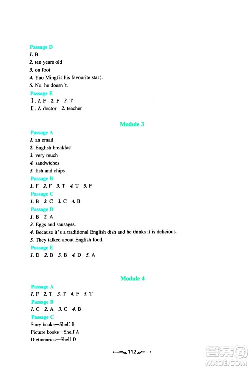 2019年暑假乐园3五年级英语人教版参考答案 2019年暑假乐园3五年级英语人教版参考答案