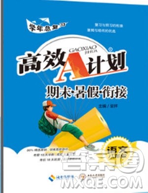 2019新版高效A计划期末暑假衔接八年级语文人教版RJ参考答案