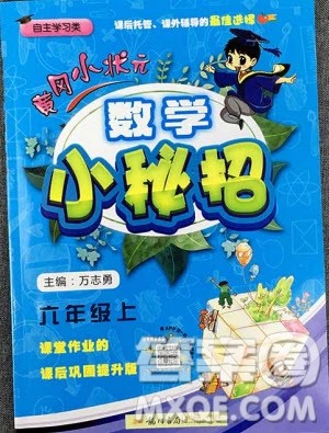 2019秋黄冈小状元小学六年级上册数学小秘招参考答案