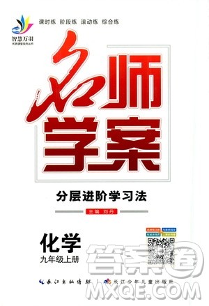 2019年秋名师学案分层进阶学习法九年级上册化学参考答案