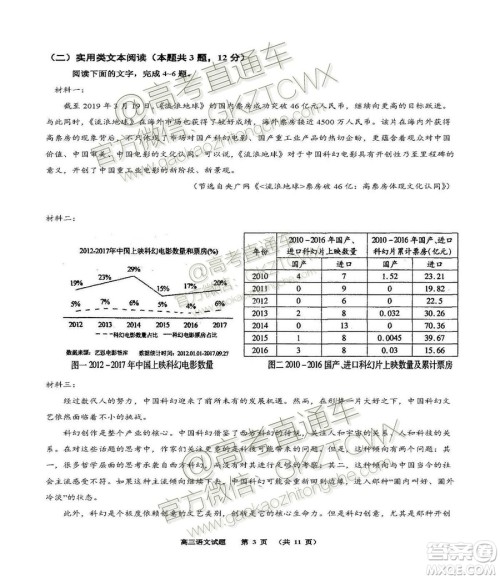 2020届福建泉港一中高三暑期一轮复习检测考试语文试题及参考答案 2020届福建泉港一中高三暑期一轮复习检测考试语文试题及参考答案
