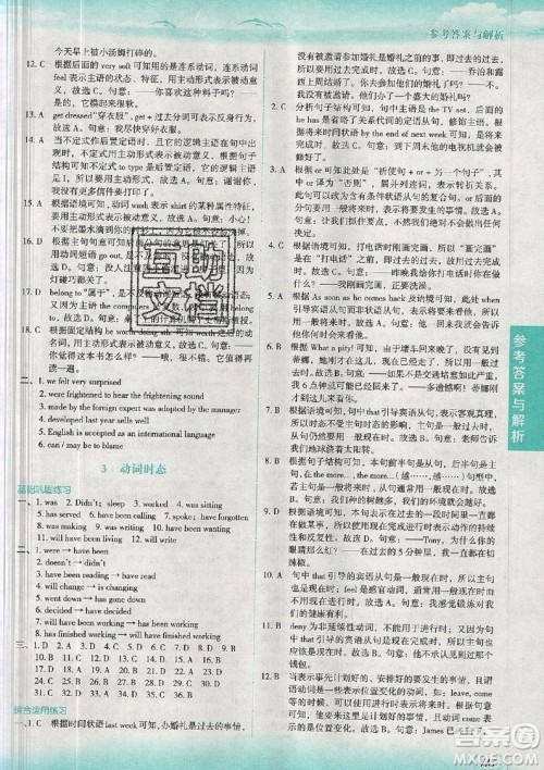 现代教育出版社2019沸腾英语语法分层突破高二第七次修订版参考答案 现代教育出版社2019沸腾英语语法分层突破高二第七次修订版参考答案