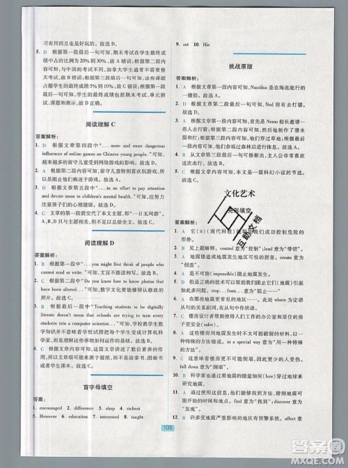 江苏人民出版社2019点津英语天天练英语时文阅读9年级第四辑参考答案 江苏人民出版社2019点津英语天天练英语时文阅读9年级第四辑参考答案