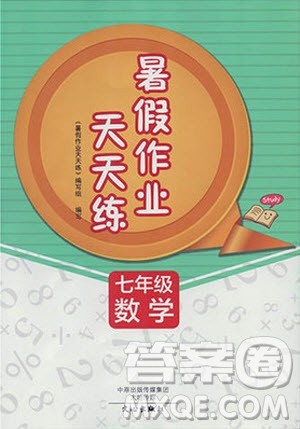 2019年暑假作业天天练人教版七年级数学参考答案