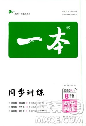 2020一本同步训练八年级初中英语上册人教版答案