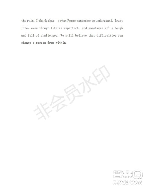 学生双语报2019-2020学年RX版浙江专版高二Book5第1期测试题参考答案