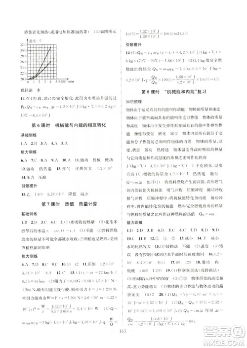 2019金钥匙1+1课时作业+目标检测九年级物理上册国标江苏版答案 2019金钥匙1+1课时作业+目标检测九年级物理上册国标江苏版答案