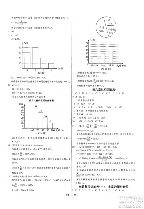 春雨教育2020升级版1课3练单元达标测试七年级上册数学北师大BSD版答案 春雨教育2020升级版1课3练单元达标测试七年级上册数学北师大BSD版答案
