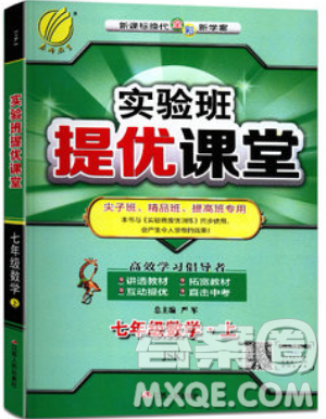 江苏人民出版社2019春雨教育实验班提优课堂数学七年级上册JSJY苏科版参考答案