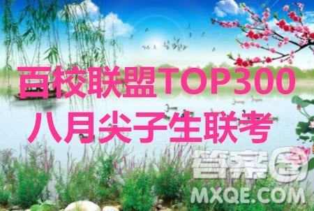 百校联盟2020届TOP300八月尖子生联考全国I卷语文答案